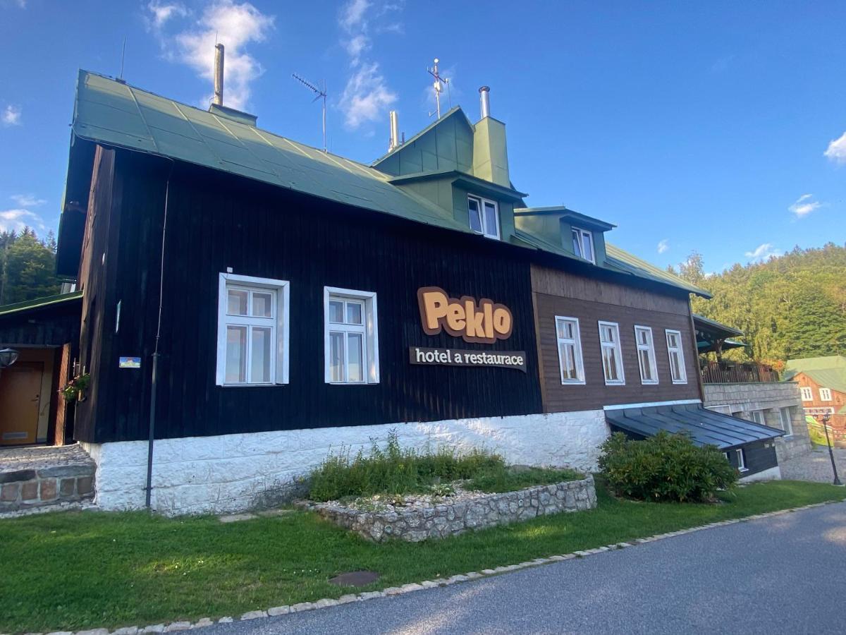 Hotel Peklo pro rodiny s dětmi Josefův Důl Exteriér fotografie