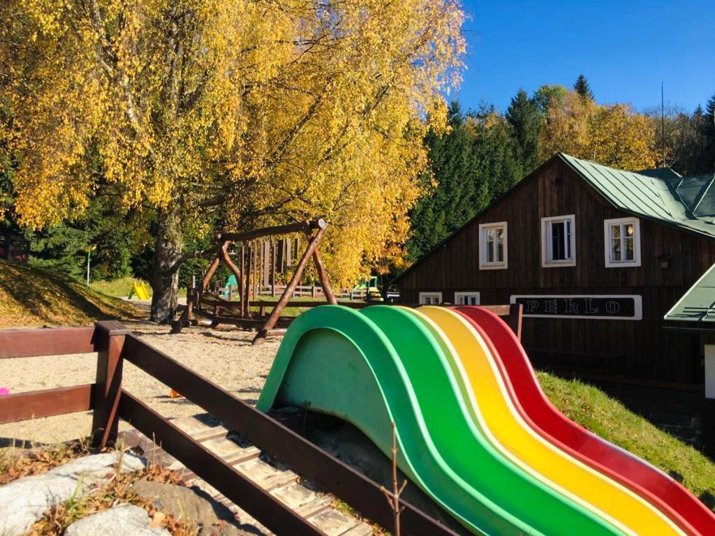 Hotel Peklo pro rodiny s dětmi Josefův Důl Exteriér fotografie
